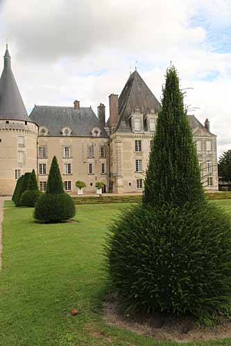 Les jardins du château d'Azay le Ferron