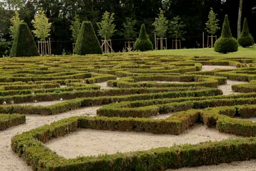 Les jardins du château d'Azay le Ferron